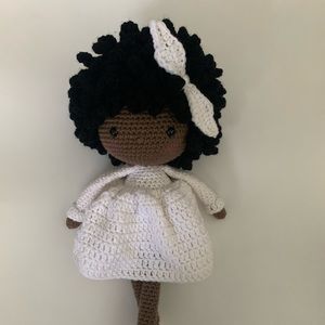 Beautiful hand-woven doll